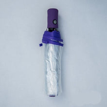 Load image into Gallery viewer, Automatic Transparent Paraguas folding Umbrella Rain Women Men Sun Rain Auto Paraguas Compact Windproof Style Clear umbrella