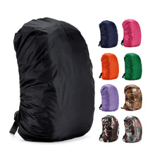Load image into Gallery viewer, 35L Portable Backpack Cover Waterproof Dust Rainproof Rain Cover Backpack Rucksack Bag for Travel Camping Outdoor Climbing