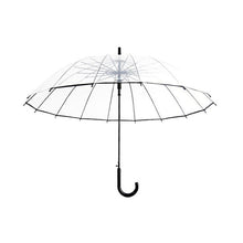 Load image into Gallery viewer, Semi-Automatic Transparent Umbrellas For Protect Against Wind And Rain  Long-Handle Umbrella Clear Field Of Vision