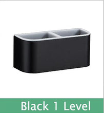 Load image into Gallery viewer, Black Portable Wall Mounted Umbrella Stand Rack Solid Color Umbrella Storage Holder Shelf for Home Office Umbrella Holder